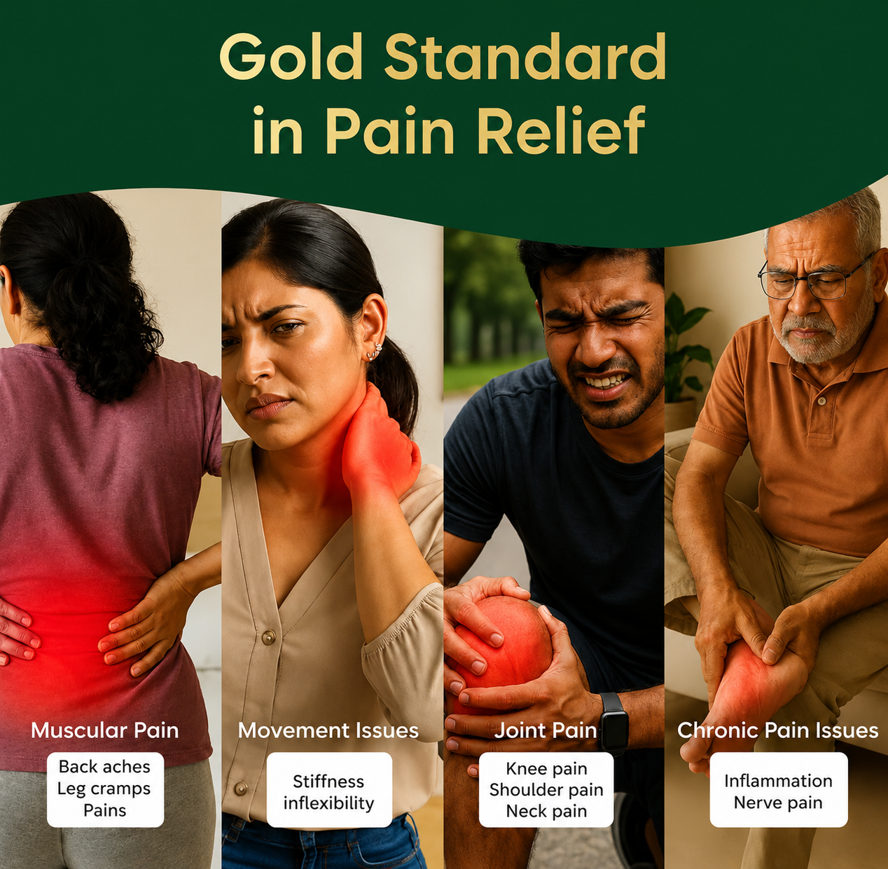Herbal Pain Relief & Massage Oil with Smoke Effect | Buy 1 Get 1 FREE