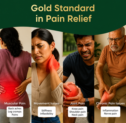 Herbal Pain Relief & Massage Oil with Smoke Effect | Buy 1 Get 1 FREE
