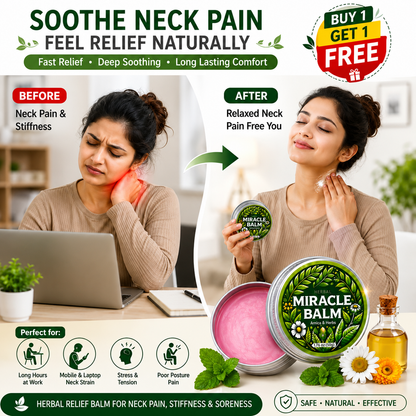 Instant Pain Relief Herbal Miracle Balm - Buy 1 Get 1 Free