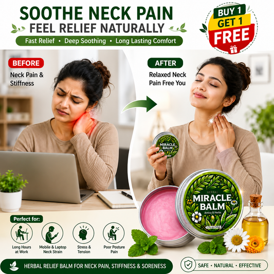 Instant Pain Relief Herbal Miracle Balm - Buy 1 Get 1 Free